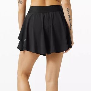 LULULEMON Court Rival HR High Rise Skirt *Tall/Long Black